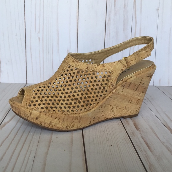 vaneli cork wedge
